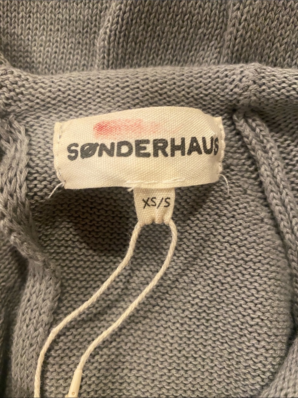 Sonderhaus The Jeanie Romper in Ash XS/S knit green gray long sleeve short - Picture 6 of 11